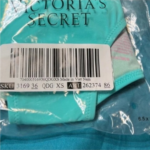 Victoria's Secret Tie-Dye Swim Coverup in Purple and Teal - Picture 7 of 13